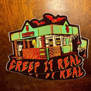 Dutch Bros “Creepin it Real” October 2024 Halloween sticker.